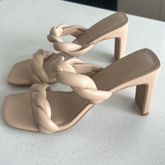 OPEN EDIT Women’s Remmy Twist Sandal Beige - Picture 13 of 15